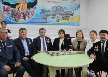 ТҮРКІСТАНДА АУҒАН СОҒЫСЫ АРДАГЕРЛЕРІНІҢ ҚҰРМЕТІНЕ ОРАЙ «ДАҢҚ» ЗАЛЫ АШЫЛДЫ