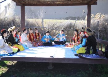 ТҮРКІСТАНДАҒЫ «ЭТНОАУЫЛ» КЕШЕНІНДЕ ЭТНОМӘДЕНИ БІРЛЕСТІКТЕР НАУРЫЗ МЕРЕКЕСІН АТАП ӨТТІ