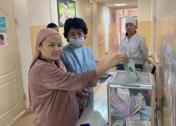 ТҮРКІСТАН ОБЛЫСЫНЫҢ БАРЛЫҚ ПЕРЗЕНТХАНАЛАРЫНДА САЙЛАУ ӨТТІ