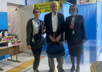 ТҮРКІСТАН: ШЕТЕЛДІК БАЙҚАУШЫЛАР САЙЛАУ ДЕМОКРАТИЯЛЫҚ ТАЛАПТАРҒА САЙ ӨТІП ЖАТҚАНЫН АЙТТЫ