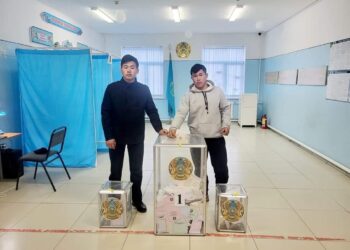 ТҮРКІСТАН: КЕНТАУДА ЕГІЗДЕР ЕЛ ЕРТЕҢІ ҮШІН ДАУЫС БЕРДІ