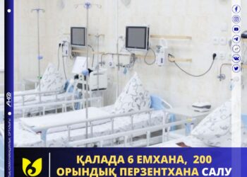 ҚАЛАДА 6 ЕМХАНА, 200 ОРЫНДЫҚ ПЕРЗЕНТХАНА САЛУ ЖОСПАРЛАНҒАН