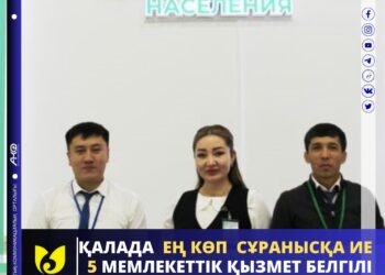 ҚАЛАДА ЕҢ КӨП СҰРАНЫСҚА ИЕ 5 МЕМЛЕКЕТТІК ҚЫЗМЕТ БЕЛГІЛІ БОЛДЫ