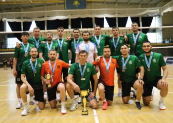 ВОЛЕЙБОЛДАН ЖОҒАРҒЫ ЛИГАДА ТҮРКІСТАННЫҢ «ТҰРАН» КОМАНДАСЫ ЕЛ ЧЕМПИОНЫ АТАНДЫ