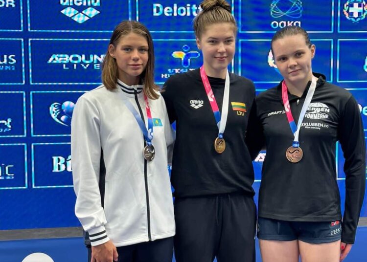 ТҮРКІСТАНДЫҚ СПОРТШЫ ЖҮЗУДЕН ХАЛЫҚАРАЛЫҚ СЫНДА КҮМІС МЕДАЛЬ АЛДЫ