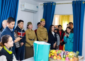 АМАНАТТЫҚТАР ҰОС АРДАГЕРЛЕРІН ЖЕҢІС КҮНІМЕН ҚҰТТЫҚТАДЫ