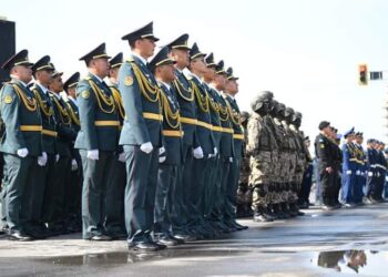 ОТАН ҚОРҒАУШЫЛАР КҮНІНЕ АРНАЛҒАН МЕРЕКЕЛІК КОНЦЕРТ ӨТТІ