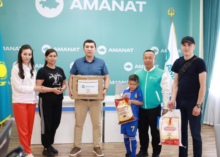 «Кедергісіз келешек» жобасы аясында әлеуметтік көмек көрсетті