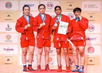 ТҮРКІСТАНДЫҚ БАЛУАНДАР САМБОДАН АЗИЯ ЖӘНЕ МҰХИТ АЙМАҒЫ ЧЕМПИОНАТЫНДА 9 МЕДАЛЬ ОЛЖАЛАДЫ