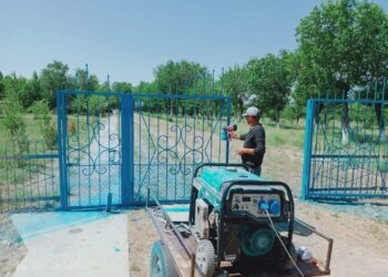 ТҮРКІСТАН: СОЗАҚТА КӨРКЕЙТУ, КӨГАЛДАНДЫРУ ЖҰМЫСТАРЫ ҚАРҚЫНДЫ ЖҮРІП ЖАТЫР