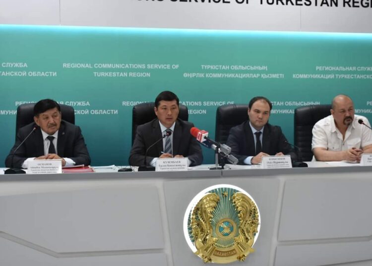 ТҮРКІСТАН ОБЛЫСЫНЫҢ ҚҰРЫЛҒАНЫНА 5 ЖЫЛ ТОЛУЫНА АРНАЛҒАН АУҚЫМДЫ МӘДЕНИ ІС-ШАРАЛАР ӨТЕДІ