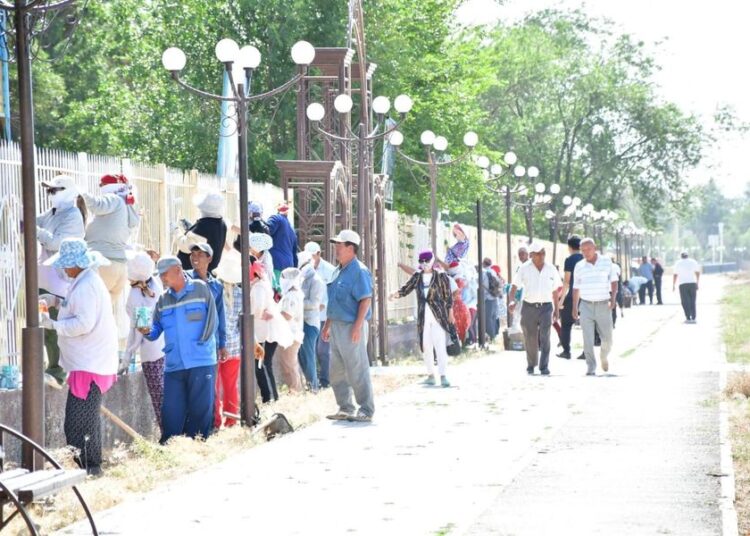 ТҮРКІСТАН: ОРДАБАСЫ АУДАНЫНДА СЕНБІЛІК ҰЙЫМДАСТЫРЫЛДЫ