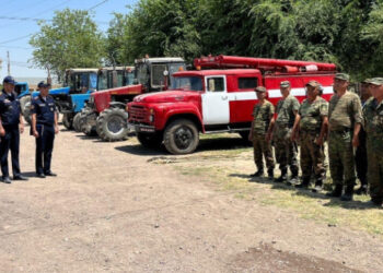 ТҮРКІСТАН: ЖЫЛ БАСЫНАН БЕРІ ӨҢІРДЕ ЕКІ ОРМАН ӨРТІ ТІРКЕЛДІ