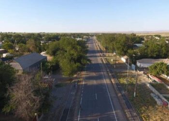 ТҮРКІСТАН: БӘЙДІБЕКТЕГІ ТАҢАТАР ЕЛДІ МЕКЕНІНЕ КІРЕБЕРІС ЖОЛ ПАЙДАЛАНУҒА БЕРІЛДІ