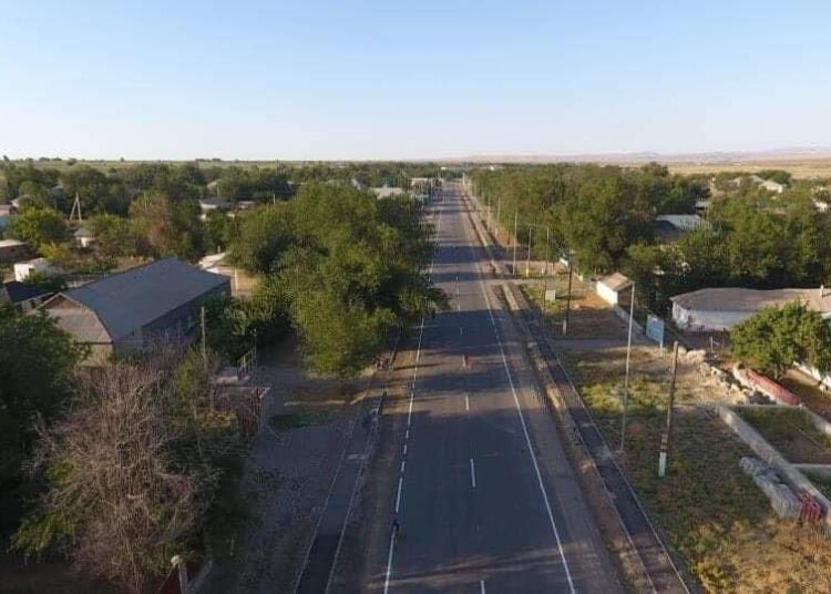 ТҮРКІСТАН: БӘЙДІБЕКТЕГІ ТАҢАТАР ЕЛДІ МЕКЕНІНЕ КІРЕБЕРІС ЖОЛ ПАЙДАЛАНУҒА БЕРІЛДІ