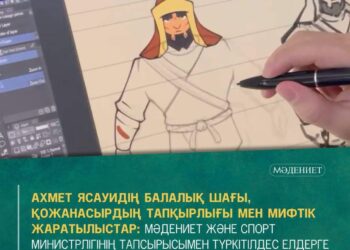 АХМЕТ ЯСАУИДІҢ БАЛАЛЫҚ ШАҒЫ ТУРАЛЫ АНИМАЦИЯЛЫҚ ТУЫНДЫ ЖАРЫҚҚА ШЫҒАДЫ