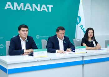 “AMANAT” ПАРТИЯСЫНЫҢ ДЕПУТАТТАРЫ БАҚ ӨКІЛДЕРІМЕН БАСПАСӨЗ МӘСЛИХАТЫН ӨТКІЗДІ