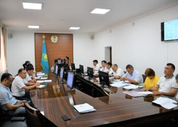 Ordabasy: Аудан орталығының тазалығы-басты назарда