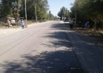 АУДАНДА САНИТАРЛЫҚ ТАЗАЛЫҚ ЖҰМЫСТАРЫ БАҚЫЛАУДА