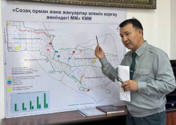 ТҮРКІСТАН: СОЗАҚ ДАЛАСЫ СЕКСЕУІЛ АЛҚАБЫНА АЙНАЛАДЫ