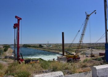 ШАРДАРА СУ ҚОЙМАСЫН ШӨГІНДІЛЕРДЕН ТАЗАРТУ ЖҰМЫСТАРЫ БАСТАЛДЫ