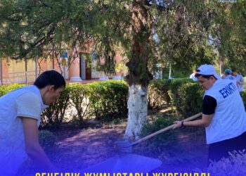 СЕНБІЛІК ЖҰМЫСТАРЫ ЖҮРГІЗІЛДІ