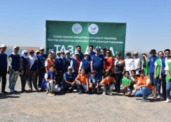 ТҮРКІСТАН: СОЗАҚТА «ТАЗА АУЫЛ» ЭКО-АКЦИЯСЫ ӨТТІ