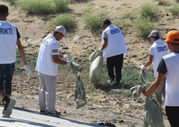 «Жастар Елге!» атты эко-плоггинг облыстық жастар слеті өтті.