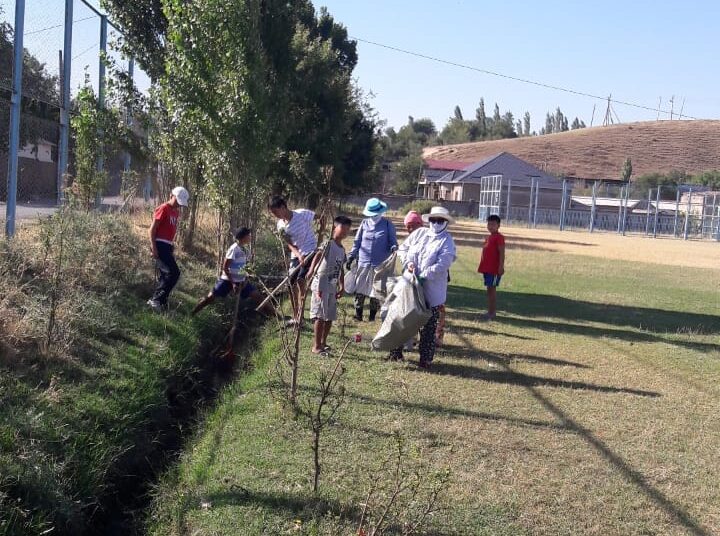 ТАЗАЛЫҚТЫ САҚТАЙЫҚ, Ауылымыздың тазалығын сақтайық!