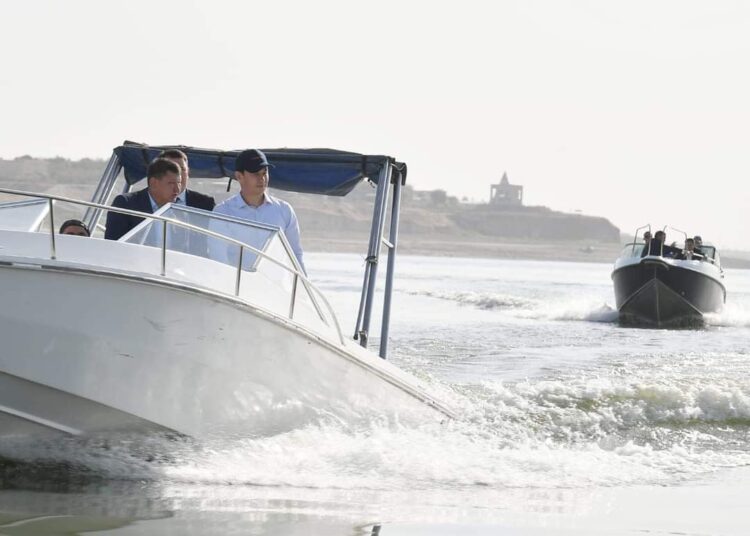 ДАРХАН САТЫБАЛДЫ ШАРДАРАДА СУ ҚОЙМАСЫНЫҢ ЖАҒДАЙЫМЕН ТАНЫСТЫ