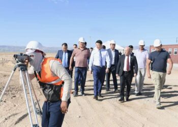 ДАРХАН САТЫБАЛДЫ ТҰРҒЫНДАР СҰРАНЫСЫМЕН САЛЫНЫП ЖАТҚАН СПОРТ КЕШЕНІНІҢ ҚҰРЫЛЫС АЛАҢЫНДА БОЛДЫ