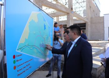 АМАНАТТЫҚТАР ЕМХАНА ҚҰРЫЛЫСЫМЕН ТАНЫСТЫ