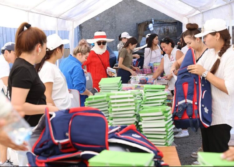 «Самұрық-Қазына» компаниялар тобы «Мектепке жол» қайырымдылық жобасын жүзеге асырып жатыр