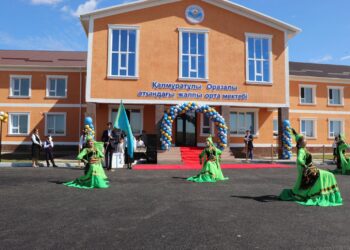 ЖАҢА МЕКТЕПТІҢ АШЫЛУЫ ӨТТІ