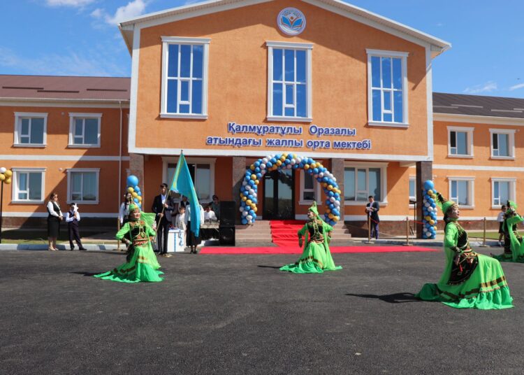 ЖАҢА МЕКТЕПТІҢ АШЫЛУЫ ӨТТІ