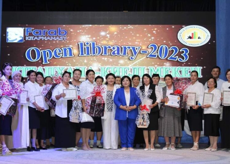 ТҮРКІСТАН: «OPEN LIBRARY» ЭСТАФЕТАСЫ КЕЛЕС КІТАПХАНАСЫНДА ЖАЛҒАСТЫ