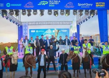 ТҮРКІСТАНДА «ҰЛЫ ДАЛА ЖОРЫҒЫ-2023» МАРАФОН-БӘЙГЕСІНІҢ ЖЕҢІМПАЗДАРЫ МАРАПАТТАЛДЫ