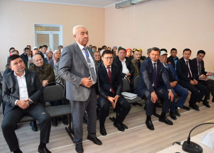 НҰРЛАН ӘБДІРОВ СОЗАҚ АУДАНЫНА БАРДЫ