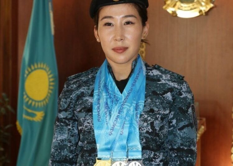 ТҮРКІСТАНДЫҚ АРУ ӨРТ СӨНДІРУ-ҚҰТҚАРУ СПОРТЫНАН ӘЛЕМ ЧЕМПИОНЫ АТАНҒАН