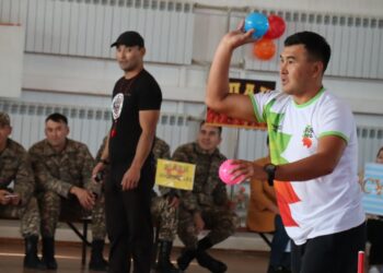 Менің отбасым және мен: Шымкентте әскери қызметшілер жарыс өткізді