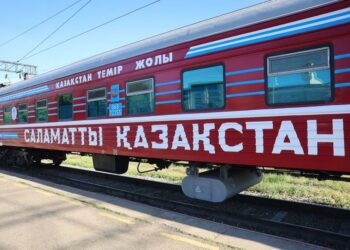 «САЛАМАТТЫ ҚАЗАҚСТАН» МЕДИЦИНАЛЫҚ ПОЙЫЗЫ ТҮРКІСТАН ОБЛЫСЫН АРАЛАЙДЫ