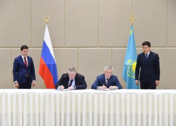 ҚАЗАҚСТАН МЕН РЕСЕЙ ӘУЕ ҚАТЫНАСЫН ӨЗАРА КЕҢЕЙТУГЕ ЖӘНЕ ЕКІ ЕЛ АРАСЫНДАҒЫ ТРАНЗИТТІК ТАСЫМАЛДАУДЫ АРТТЫРУҒА КЕЛІСТІ