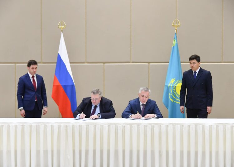 ҚАЗАҚСТАН МЕН РЕСЕЙ ӘУЕ ҚАТЫНАСЫН ӨЗАРА КЕҢЕЙТУГЕ ЖӘНЕ ЕКІ ЕЛ АРАСЫНДАҒЫ ТРАНЗИТТІК ТАСЫМАЛДАУДЫ АРТТЫРУҒА КЕЛІСТІ