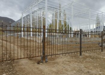 ТҮРКІСТАН: ТӨЛЕБИДЕ ЖАҢА СПОРТ КЕШЕНІ САЛЫНЫП ЖАТЫР