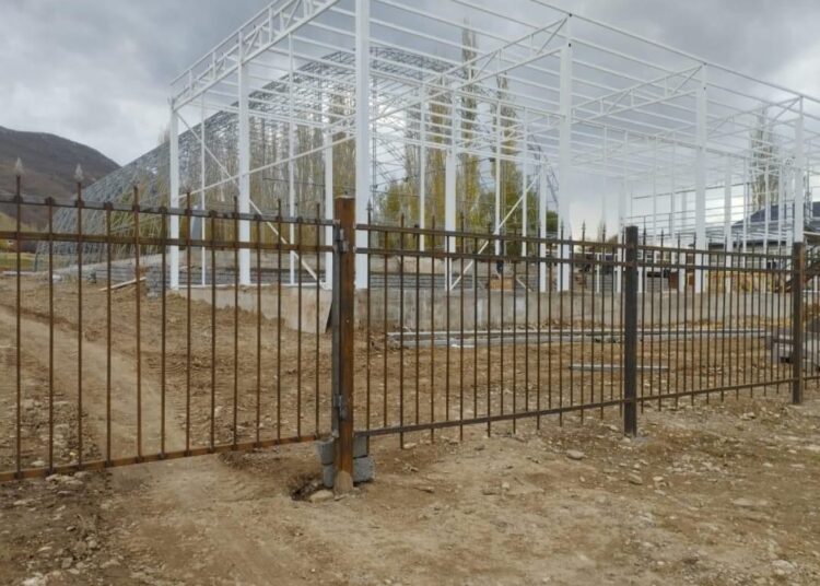 ТҮРКІСТАН: ТӨЛЕБИДЕ ЖАҢА СПОРТ КЕШЕНІ САЛЫНЫП ЖАТЫР