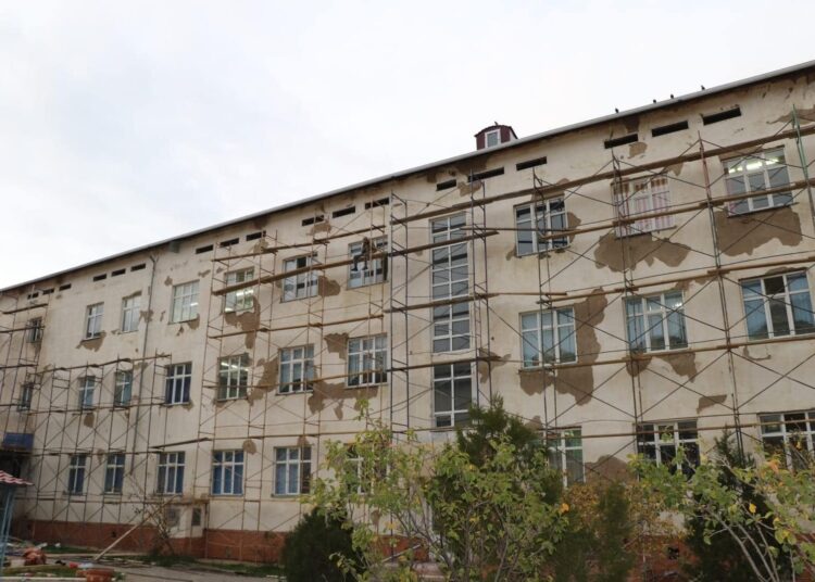 ТҮРКІСТАН: ТҮЛКІБАСТА 300 ОРЫНДЫҚ ЖАҢА МЕКТЕП САЛЫНУДА