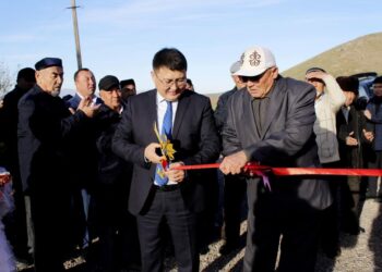 ТҮРКІСТАН: ҚАЗЫҒҰРТТА 430 ҮЙ ОРТАЛЫҚТАНДЫРЫЛҒАН АУЫЗ СУ ЖҮЙЕСІНЕ ҚОСЫЛДЫ