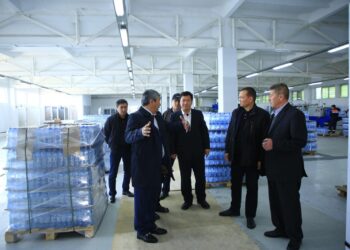 ТҮРКІСТАН: АРЫСТАН ШЫҒАТЫН ТАНЫМАЛ МИНЕРАЛДЫ СУЫ ШЕТЕЛГЕ ЭКСПОРТТАЛМАҚ