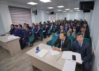 ТҮРКІСТАН: САЙРАМ АУДАНЫН ДАМЫТУ ЖОЛДАРЫ ТАЛҚЫЛАНДЫ