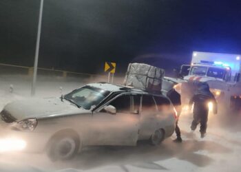 ТҮРКІСТАН ОБЛЫСЫНДА 300-ГЕ ЖУЫҚ АДАМ ҚАР ҚҰРСАУЫНАН ҚҰТҚАРЫЛДЫ